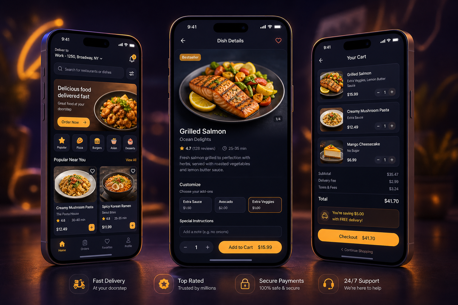 Restaurant ordering and loyalty app